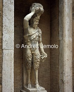 Capitoline museums Statue of Pan 1 - right side | Andrea Jemolo