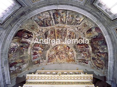 San Pietro in Vincoli Vault of the apse - story of the crucifix of Beirut | Andrea Jemolo