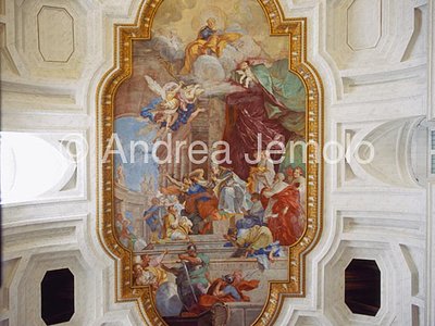 San Pietro in Vincoli Ceiling - Miracle of the chains | Andrea Jemolo