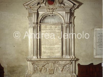 Chiesa di San Pietro in Vincoli Monumento del Cardinale Girolamo Agucchi | Andrea Jemolo