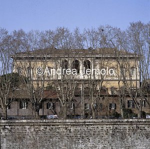 Farnese palace Prospect toward the Tevere – Detail of loggiato | Andrea Jemolo