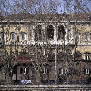 Farnese palace Prospect toward the Tevere | Andrea Jemolo