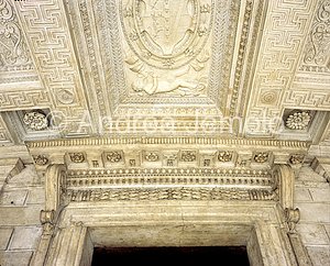 Palazzo Massimo alle Colonne Architrave in the porch | Andrea Jemolo