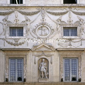 Palazzo Spada Façade - Fabius Maximus  | Andrea Jemolo