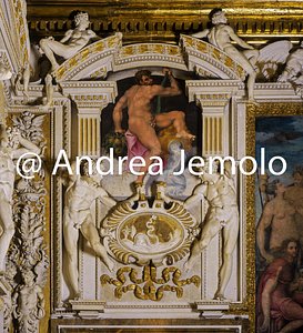 Palazzo Spada Hall of the Seasons - allegorical Figures | Andrea Jemolo