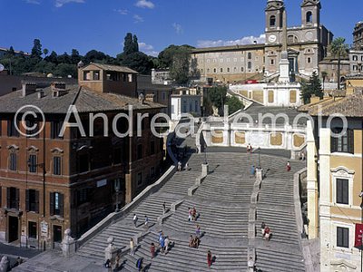 Scalinata di Trinità dei Monti Visione d'insieme | Andrea Jemolo