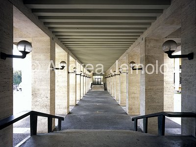 EUR - Palace of the Uffici Vestibule in façade | Andrea Jemolo