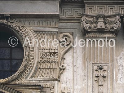 Church of St. Mary of the Priory Façade - Detail | Andrea Jemolo