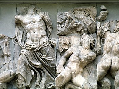 Pergamonmuseum Altar of Pergamon - Zeus and Porphyrion | Andrea Jemolo