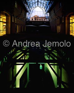 MACRO – Museum of contemporary Art of Rome Court with skylight and inferior piano | Andrea Jemolo