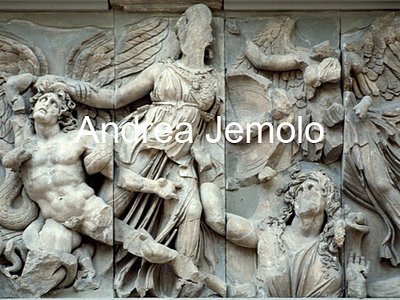 Pergamonmuseum Altar of Pergamon - Alcinous and Athena | Andrea Jemolo