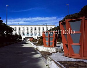 Restructuring of Piazzale della Farnesina Avenue with the streetlights | Andrea Jemolo