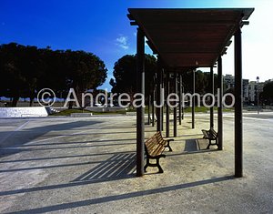 Restructuring of Piazza Castano a Tor Bella Monaca Bench | Andrea Jemolo