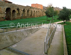 Restyling of area of largo Petazzoni in Tor Pignattara district Ramp toward the Acquedotto Alessandrino | Andrea Jemolo