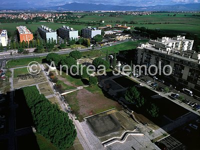 Restyling of Piazza Castano in Tor Bella Monaca The square from above | Andrea Jemolo