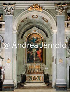 Santa Caterina da Siena Second chapel at the left - Assumption | Andrea Jemolo