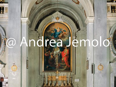 Santa Caterina da Siena Second chapel at the left - Assumption | Andrea Jemolo