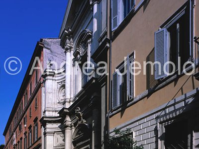 Santa Caterina da Siena Façade on by Julia | Andrea Jemolo