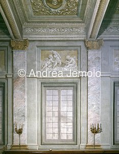 Santa Caterina da Siena Oratory - Detail - Tromple d' oeil | Andrea Jemolo
