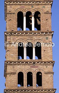 Santa Maria in Cosmedin Bell tower- Detail | Andrea Jemolo
