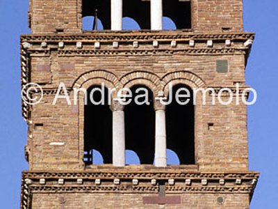 Santa Maria in Cosmedin Bell tower- Detail | Andrea Jemolo