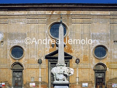 Elephant and obelisk General view | Andrea Jemolo
