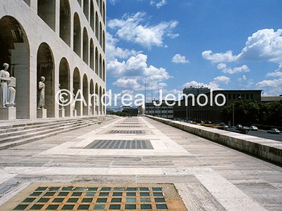 EUR - Palazzo della Civiltà del Lavoro - Palazzo della Civiltà Italiana Statuary groups | Andrea Jemolo