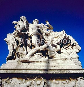 Bridge Vittorio Emanuele Allegorical groups | Andrea Jemolo
