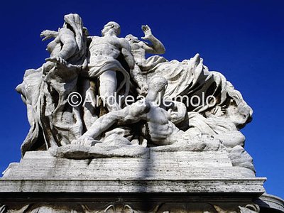Allegoric group on Vittorio Emanuele bridge  | Andrea Jemolo