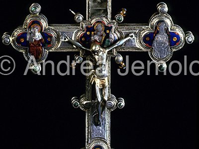 Annunziata complex - Civic museum Cross from St. Clement at Casauria - verso | Andrea Jemolo