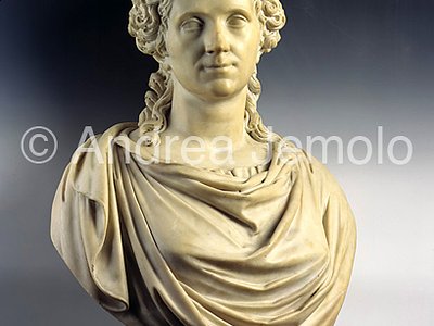 Capitoline protomoteche Angelica Kauffman - bust | Andrea Jemolo