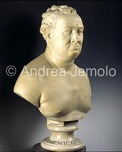 Capitoline protomoteche Domenico Cimarosa - bust | Andrea Jemolo
