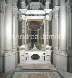 Santa Maria in Trastevere Chapel of Avila - axial Vision | Andrea Jemolo