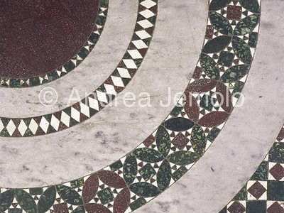Basilica di Santa Maria in Trastevere Pavimento cosmatesco - Particolare | Andrea Jemolo