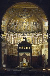 Santa Maria in Trastevere Apse with mosaics | Andrea Jemolo