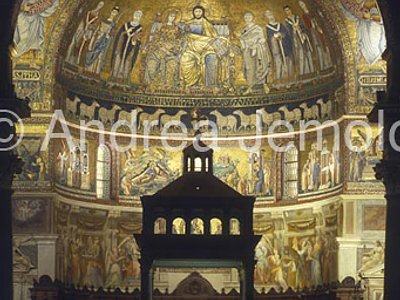 Basilica di Santa Maria in Trastevere Abside con mosaici | Andrea Jemolo