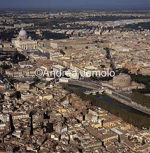 Aerial Photography - Area Castel Sant' Angelo, San Pietro - Renaissance Quarter  | Andrea Jemolo