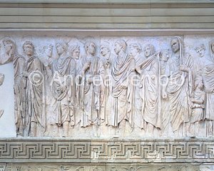 Ara Pacis Augustae Procession of persons belonging to the Imperial House | Andrea Jemolo
