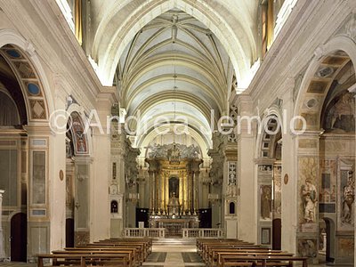 Chiesa della Trinità dei Monti Navata verso l' altare | Andrea Jemolo