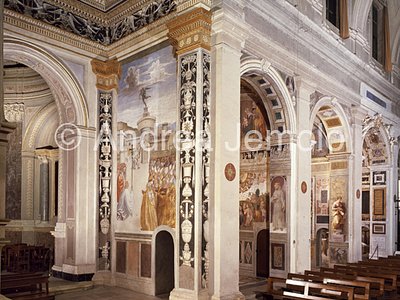 Chiesa della Trinità dei Monti Interno con cappelle lato destra | Andrea Jemolo