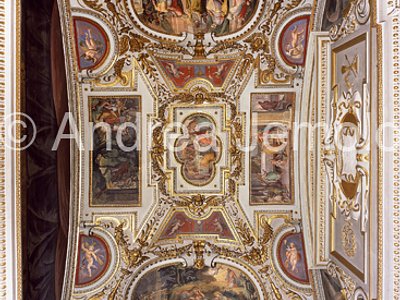 Chiesa della Trinità dei Monti Cappella Borghese - volta | Andrea Jemolo