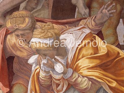 Chiesa della Trinità dei Monti Cappella Bonfil - Deposizione - Particolare | Andrea Jemolo