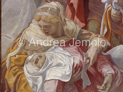 Chiesa della Trinità dei Monti Cappella Bonfil - Deposizione - Particolare | Andrea Jemolo