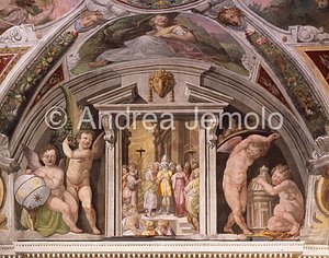 Trinità dei Monti Bonfil chapel - lunetta | Andrea Jemolo