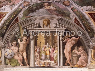 Trinità dei Monti Bonfil chapel - lunetta | Andrea Jemolo