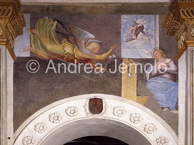 Chiesa della Trinità dei Monti Cappella di San Michele - Annunciazione | Andrea Jemolo