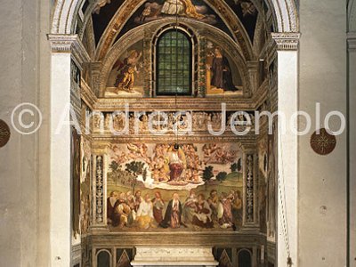 Chiesa della Trinità dei Monti Cappella Guerrieri - visione d'insieme | Andrea Jemolo