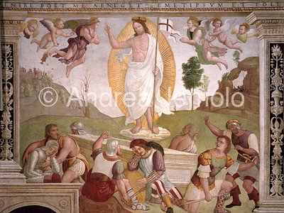 Chiesa della Trinità dei Monti Cappella Guerrieri - Resurrezione | Andrea Jemolo