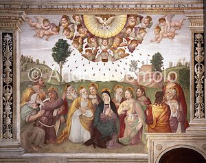 Trinità dei Monti Chapel Guerrieri - Pentecost | Andrea Jemolo
