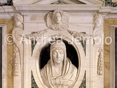 Trinità dei Monti Chapel Cecilia Caetani Orsini - Monument of Cecilia Orsini - detail | Andrea Jemolo